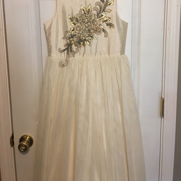 Belle Badgley Mischka special occasion dress girls sz 12. - Picture 3 of 10